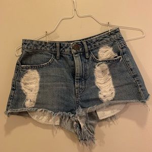 Show Me Your MuMu Denim Shorts